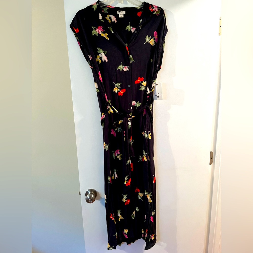 Billabong maxi floral dress